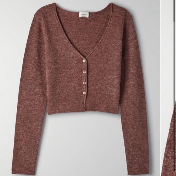 Aritzia Tops Aritzia Wilfred Santorini Cardigan Poshmark